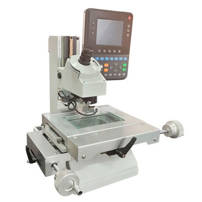 Pembuat Alat Digital Presisi Tinggi Mengukur Mikroskop 100X50mm Perjalanan Tahap Kerja