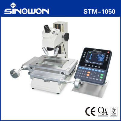 Pembuat Alat Digital Presisi Tinggi Mengukur Mikroskop 100X50mm Perjalanan Tahap Kerja
