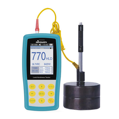 Color Screen Portable Leeb Metal Hardness Tester Machine SH-500 Peralatan Laboratorium