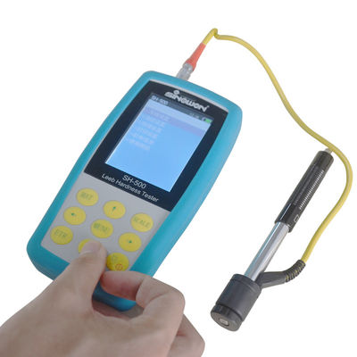 Color Screen Portable Leeb Metal Hardness Tester Machine SH-500 Peralatan Laboratorium