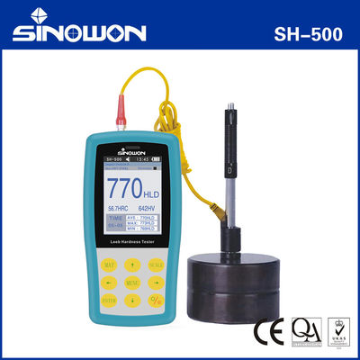 Color Screen Portable Leeb Metal Hardness Tester Machine SH-500 Peralatan Laboratorium