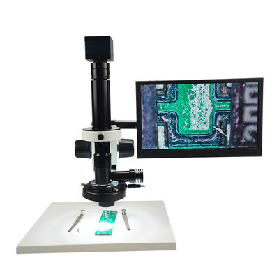 Mikroskop Video Monokular VM-7513 10X - 200X Mikroskop Zoom Untuk Jam Perhiasan