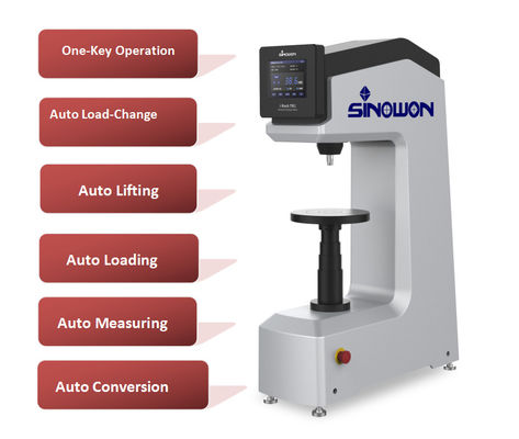 Full Auto Intelligent Digital Rockwell Hardness Tester ASTM DIN Konversi Standar iRock-TR1