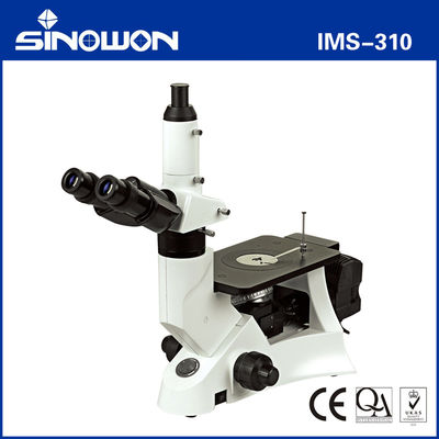 Mikroskop Metallurgical Inverted Quintuple Nosepiece IMS-310 Sistem Optik Infinitif