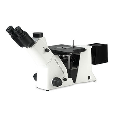 Microscope Inverted Metallurgical Portable Quintuple Nosepiece Pengamatan yang Nyaman