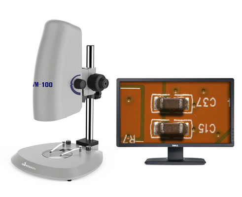 Mikroskop Video Multifungsi Mikroskop Digital Definisi Tinggi Dengan Monitor