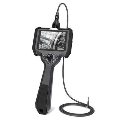 Portable Industrial Optical Endoscope IP54 360° Artikulasi arah penuh