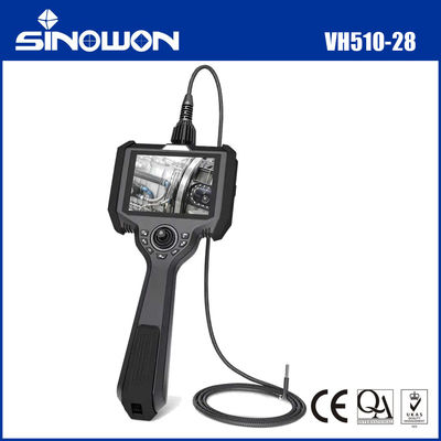 Portable Industrial Optical Endoscope IP54 360° Artikulasi arah penuh