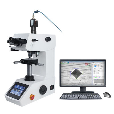 Turret Otomatis Vickers Micro Hardness Tester Dengan Perangkat Lunak Pengukuran MV-1000AC