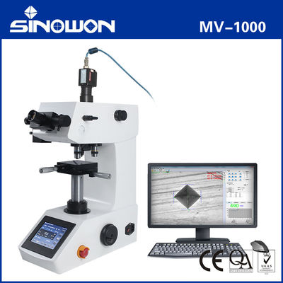 Turret Otomatis Vickers Micro Hardness Tester Dengan Perangkat Lunak Pengukuran MV-1000AC