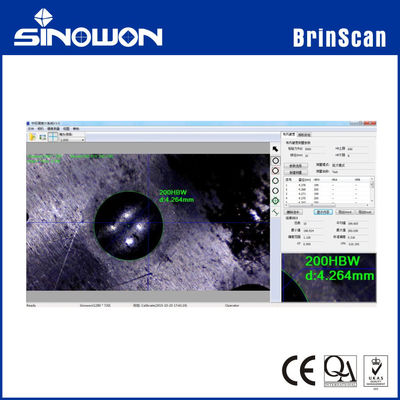 Sistem Pengukuran Tekanan Brinell Optik Digital Portable BrinScan