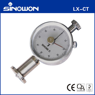 Handheld Portable Hardness Tester Twin Index Analog Shore C Durometer LX-CT