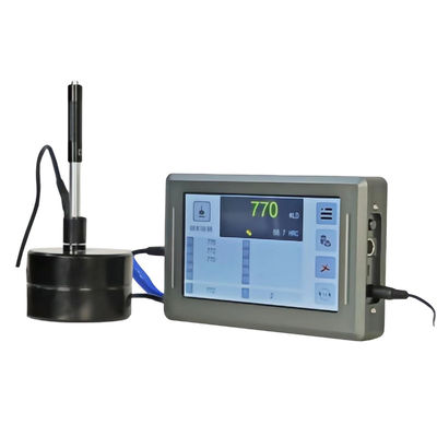 Peralatan Pengujian Kekerasan Leeb Portable Dengan Layar Sentuh Warna 7 &quot;