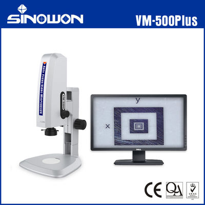 32X - 206X Magnifikasi Elektronik Fokus Otomatis Mikroskop Pengukuran Video VM-500Plus