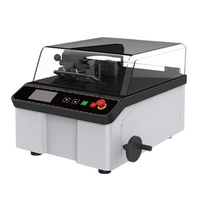 Mesin gergaji presisi otomatis 600W AC-200B 500rpm - 3000rpm Kecepatan bilah