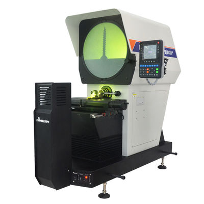 Proyektor Profil Digital Pengukuran Horizontal Ø400mm Dibangun Dalam Printer Mini
