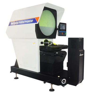 Proyektor Profil Digital Pengukuran Horizontal Ø400mm Dibangun Dalam Printer Mini