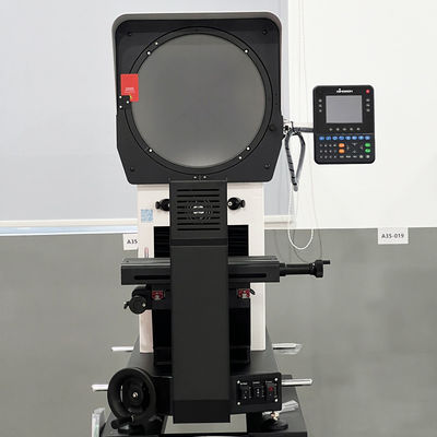 Proyektor Profil Digital Pengukuran Horizontal Ø400mm Dibangun Dalam Printer Mini