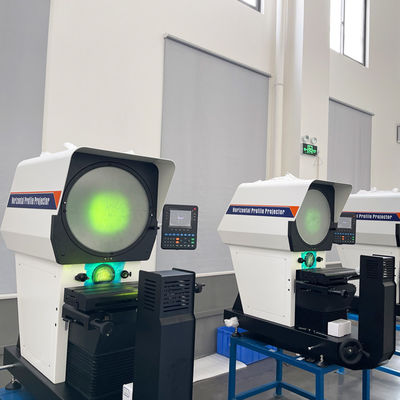 Proyektor Profil Digital Pengukuran Horizontal Ø400mm Dibangun Dalam Printer Mini