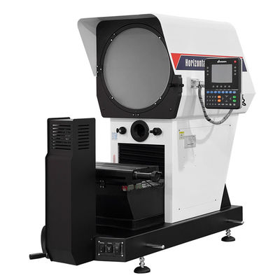 Proyektor Profil Digital Pengukuran Horizontal Ø400mm Dibangun Dalam Printer Mini