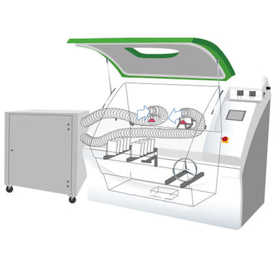 SST-1000-CCT Kamar Uji Semprotan Garam Mesin Uji Semprotan Garam Komposit CCT Disetujui CE