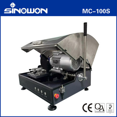 Mesin pemotong metalurgi manual MC-100S