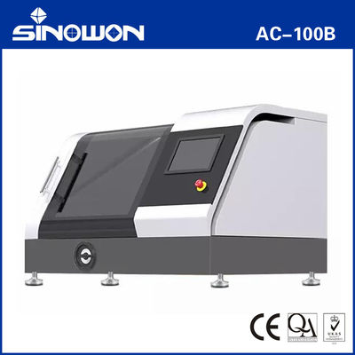 Mesin pemotong metalurgi otomatis AC-100B