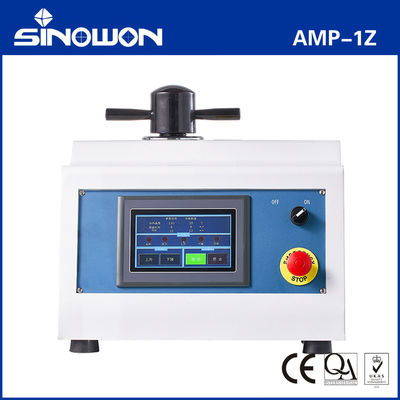 Kompak 380*350*420mm Otomatis Hot Mouting Press AMP-1Z Dengan 1000W Total Power
