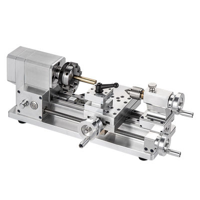 Portable High Precision CNC Miniature Machining Mini Lathe Mesin