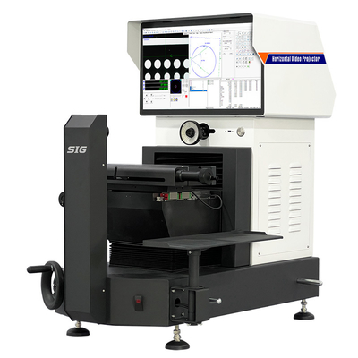 Industri 2D Pengukuran Projektor Horizontal Perbandingan Optik Presisi Tinggi Untuk PH-3015