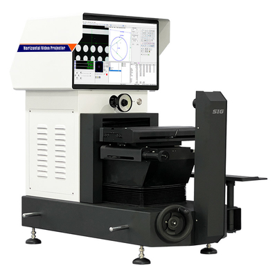Industri 2D Pengukuran Projektor Horizontal Perbandingan Optik Presisi Tinggi Untuk PH-3015